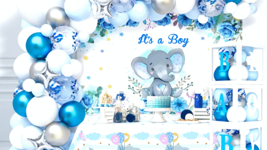 Декорації для baby shower хлопчика