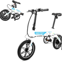 Електробайк Swagtron Swagcycle EB-5 в дії