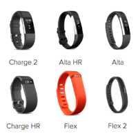 Моделі фітнес-трекерів Fitbit