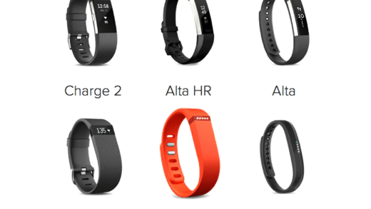 Моделі фітнес-трекерів Fitbit