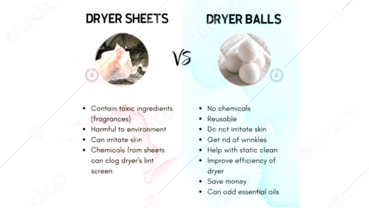 Сравнение dryer balls и dryer sheets