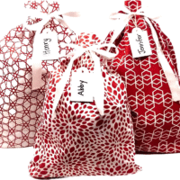 Багаторазові подарункові мішки для свят