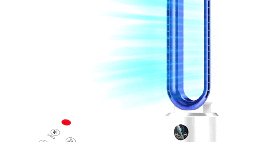 Безлопатковий вентилятор у сучасному інтер'єрі