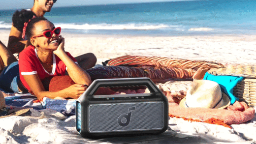 Bluetooth колонка на пляжі