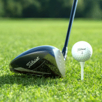 Гольф драйвер на полі