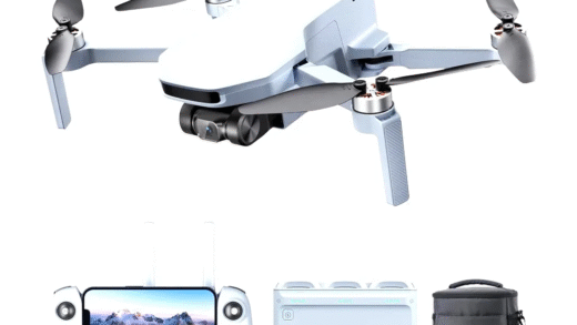 Дрон з 4K камерою в польоті