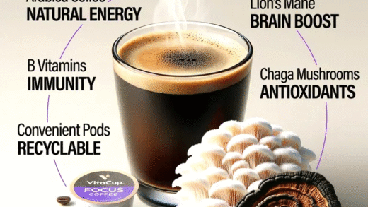 Грибна кава в чашці