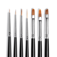 Види художніх пензлів для малювання