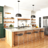 Сучасний кухонний острів в інтер'єрі