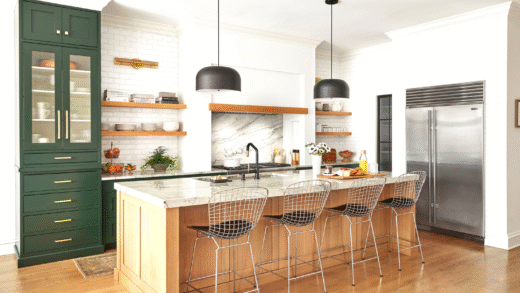 Сучасний кухонний острів в інтер'єрі