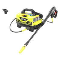 Мийка високого тиску Ryobi в дії