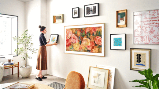 Samsung Music Frame в інтер'єрі