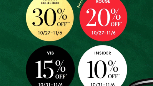 Знижки на косметику під час Sephora Savings Event