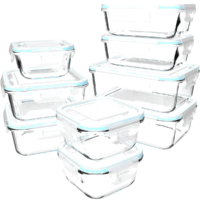 Скляні контейнери для зберігання продуктів