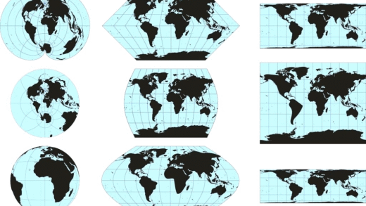 Види карт світу