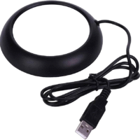USB обігрівач для напоїв на столі