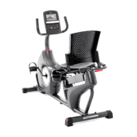 Велотренажер з горизонтальним сидінням для домашніх тренувань