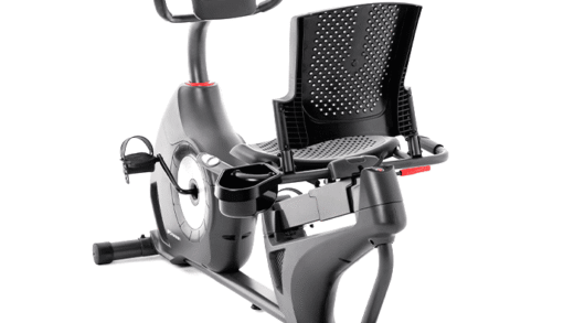 Велотренажер з горизонтальним сидінням для домашніх тренувань