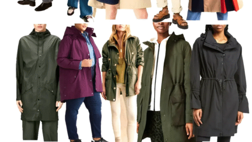 Весняні куртки для жінок на фоні весняного пейзажу