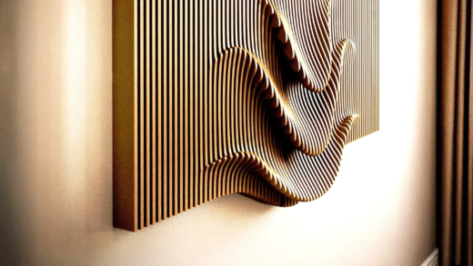 Приклад 3D настінного мистецтва