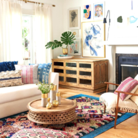 Стильний інтер'єр в стилі boho