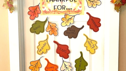 Оформлення дверей до Дня Подяки