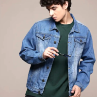 Джинсова куртка різних кольорів