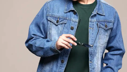 Джинсова куртка різних кольорів