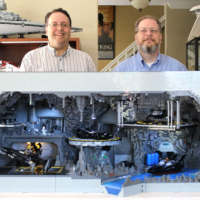 Lego Batcave Replica