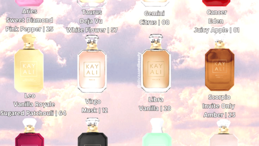 Парфуми Kayali на фоні