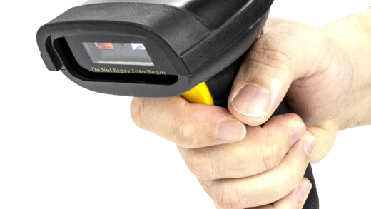 Сканер штрих-кодів в дії