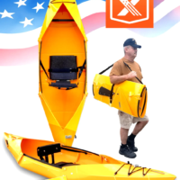 Складані каяки на воді