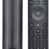 Універсальний пульт для телевізора Vizio на фоні телевізора